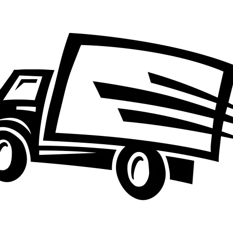 Delivery Truck Drawing