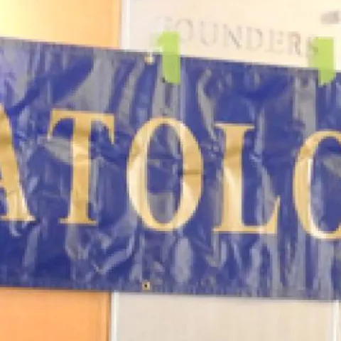 Nematology banner at UC Davis Biodiversity Museum Day