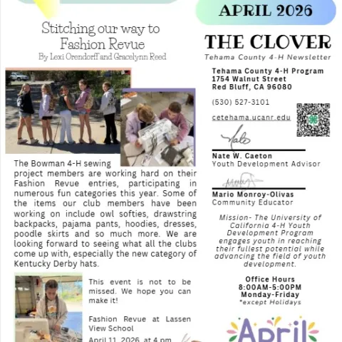 April Clover Coverpage