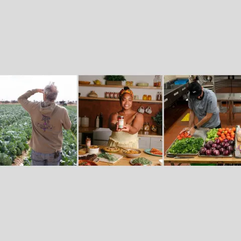 Three food and farm entrepreneurs representing the diverse client mix of the Southwest Regional Food Business Center