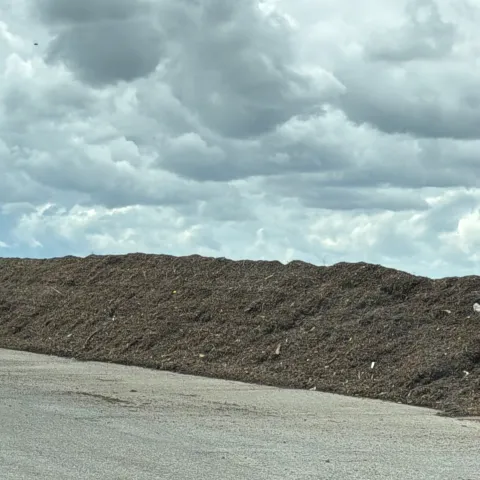 Mulk pile ready to be used 