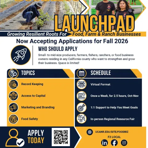 Blog Post main photo of flier with program information 