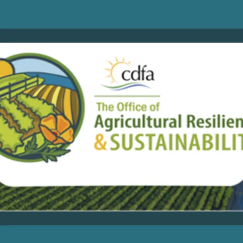 CDFA’s Office of Agricultural Resilience and Sustainability banner