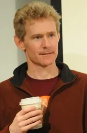 Joe DeRisi at the UC Davis seminar (Photo by Kathy Keatley Garvey)Kathy K