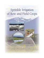 Sprinkle Irrigation of Row & Field Crops