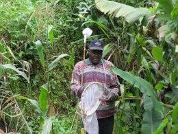 Salomon Patchaoke with sweep net