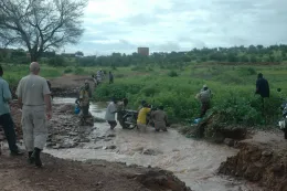 Greg and I seroume bridge broken