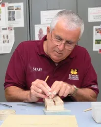 Entomologist Jeff Smith, associate at the Bohart Museum of Entomology (Photo by Kathy Keatley Garvey)