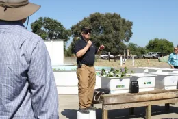 aquatic weed research at Weed Day 2017