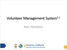 VMS PPT Volunteer