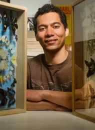 Ralph Washington Jr. serves as captain of the UC Berkeley-UC Davis Linnaean Games Team. He captained the UC Davis national championship team in 2015 and 2016. (UC Davis Photo)