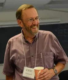Eric Grissell at the 2007 UC Davis Entomology Alumni Reunion. He received his master's degree and doctorate in entomology from UC Davis, completing his Ph.D. in 1973. (Photo by Kathy Keatley Garvey)