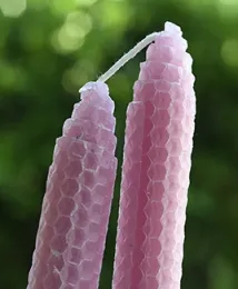 Wax candles are cleaner, brighter and burn longer than other candles. (Photo by Kathy Keatley Garvey)