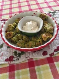 Parmesan Zucchini Tots