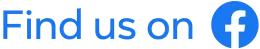 Find us on facebook button that links to the Blue Ribbon Up-Country Facebook page