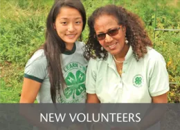 New Volunteers