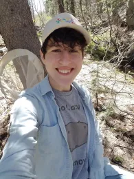 Doctoral candidate Danielle Rutkowski coordinated the UC Davis Department of Entomology and Nematology's Picnic Day activities with forensic entomologist Robert Kimsey.