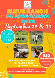 2022 fall 22 preschool days