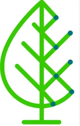 Leaf with lines. Credit UC Davis Food Systems Lab