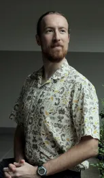 Matan Shelomi, associate professor of entomology at National Taiwan University, Taiwan. (Photo by Cheng Han Sun)