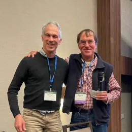 Michael Cahn, left, and Richard Smith