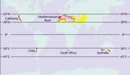 Mediterranean Climate Zones