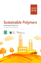 4-H Sustainable Polymer curriculum coverpage