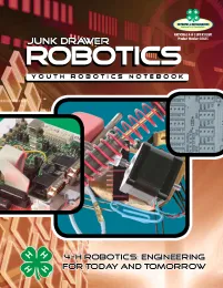 junk drawer robotics youth notebook cover