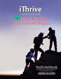 iThrive Science Youth Workbook Cover