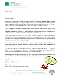 Glenn County 4-H Farm Bureau Server Letter 2026