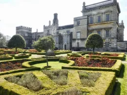 a traditional garden
