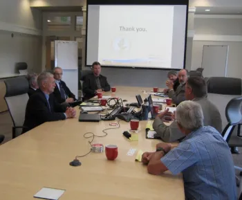 CASI and Water for Food leaders confer in Nebraska.