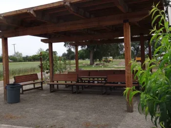 Demonstration Garden teaching area by B. McGhie
