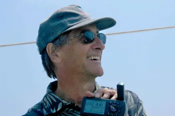 Lars Anderson sailing