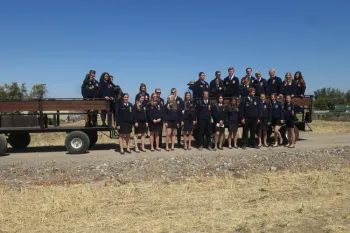 FFA students visit South Coast REC.