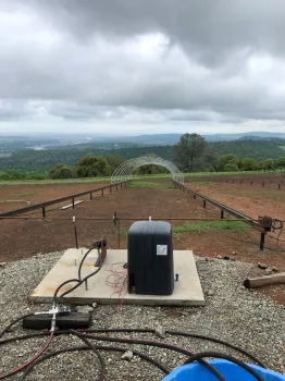 The new research facility is currently under construction. (Photo: Linda Forbes)