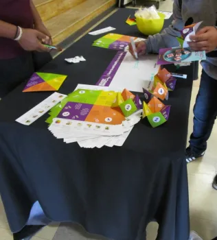 Healthy Snack Day table