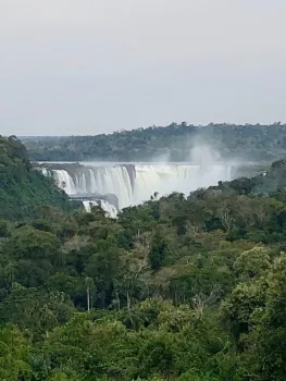 Falls 1 - View from hotel lobby
