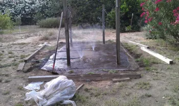 Saturate the soil before covering, J.Alosi