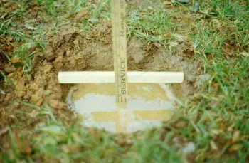 Conduct a drainage test