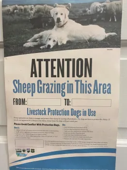 Wildlife Services LGD poster