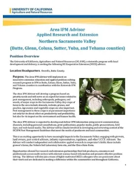 Position announcement #21-31