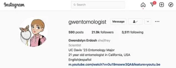 Gwen Erdosh's Instagram page.