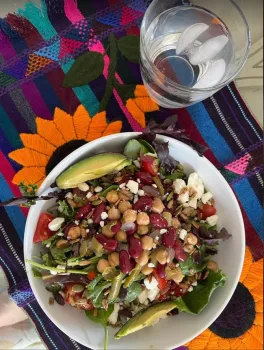 Garbanzo-Frijoles proteina Barata