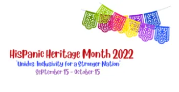 Image of flags and text