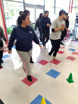 YMCA Leaders during training