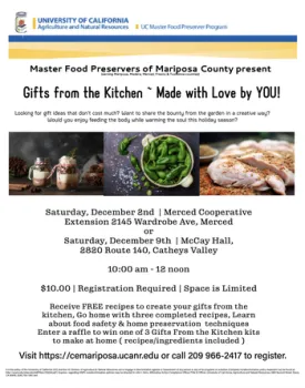 Gifts from the Kitchen 12.2.23 Merced