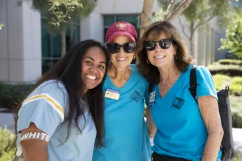 Digital Communications Specialist, Saoi Sope, with Master Gardeners