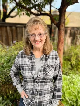 Nancy Hansen of Fairfield, winner of the 4th annual Robbin Thorp Memorial First-Bumble-Bee-of-the-Year Contest