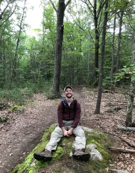 Forest entomologist Todd Johnson, assistant professor, Louisiana State University